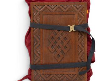 Lot 1062 Heinrich Harrer (Austrian, 1912-2006) Six Photogravures in Bound Book 1993, 'Seven Years in Tibet', H 13" W 9"