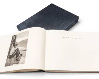 Lot 1055 Alfred Eisenstadt (American/German, 1898-1995) Text by Ernest Hemingway Five Photogravures in Bound Book 1990, 'The Old Man and the Sea', H 12.25" W 1