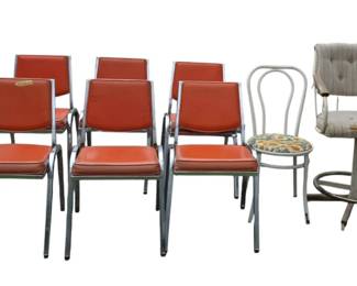 Vibrant Vintage MCM Chair Collection