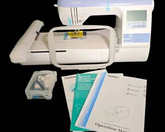 Brother PE770 Computerized Embroidery Machine  Like New
