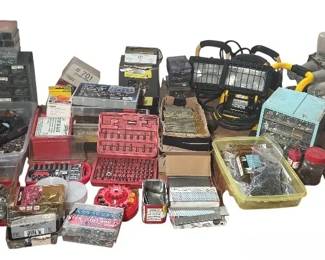 Workshop Fastener  Storage Lot  Nails, Screws, Organizers  More