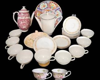 Eclectic Collection Vintage Table Pieces
