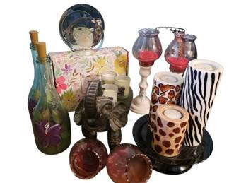 Eclectic Home Lighting  Decorative Candle Accents