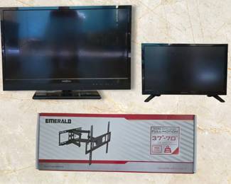 Home Entertainment Bundle Insignia TVs, Sony Bluray Player