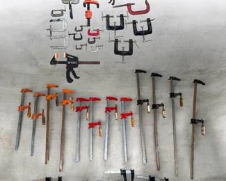 Vintage  Modern Woodworking Clamps