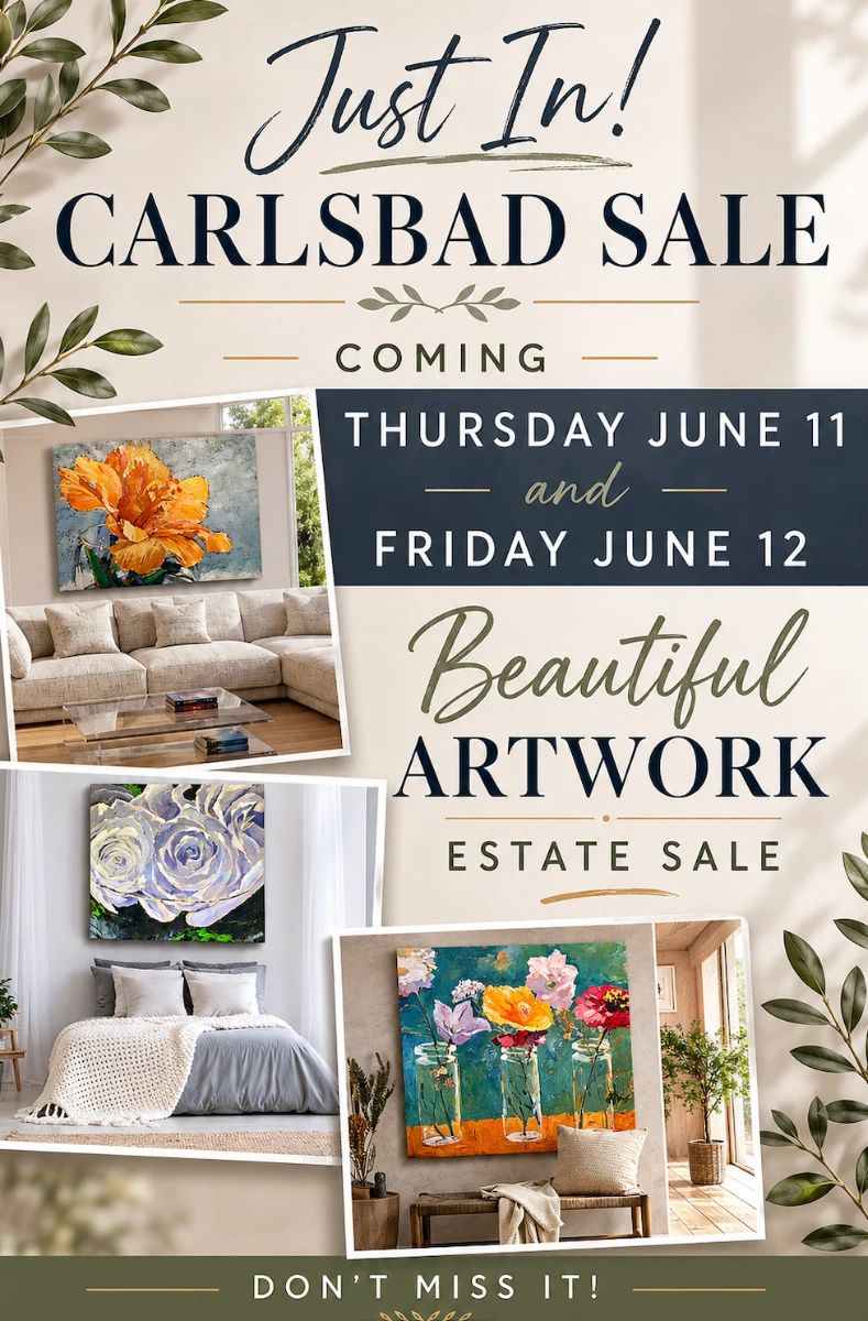 WELCOME TO OUR BEAUTIFUL CARLSBAD ESTATE!