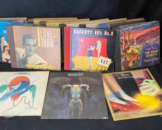 14CT586Vintage Record Collection