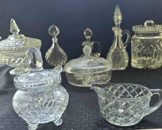 14NO129RCut glass and crystal