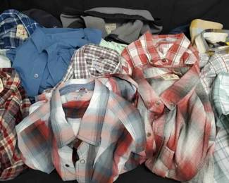 14CT585Mens Button Up Shirts And More