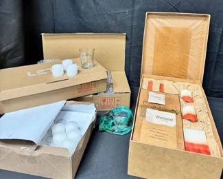 14CT641Atmosphere Candles By John Hardy And Tea Light Candles