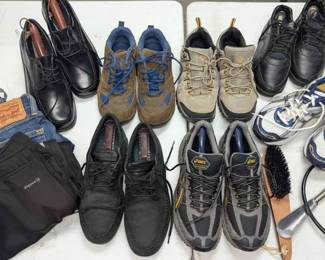 14CT715Mens Shoes In Size 9.5 M, D, W Plus Pants More