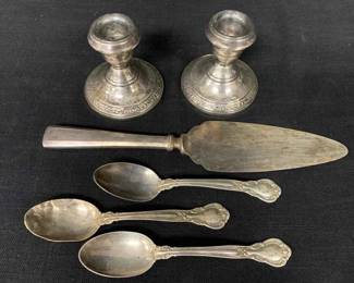 14CT672VSterling Candleholders Serving Pieces