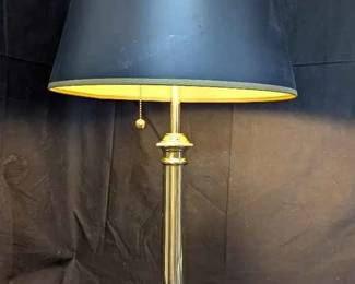14CT717Vintage Brass College Graduate Desk Lamp