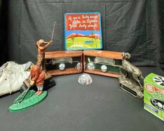 14CT625Bighorn Gold Club Memorabilia Lot