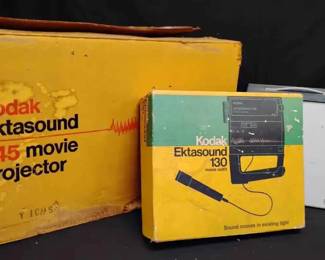 14CT574Kodak Ektasound 245 Movie Projector and more