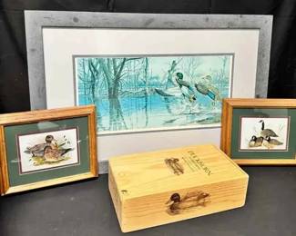 14CT680Signed Duck Prints
