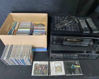 14CT582Vintage Home Audio Mystery Lot CDs