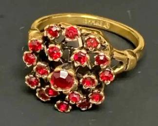 14CT720V18 K Ladies Ring