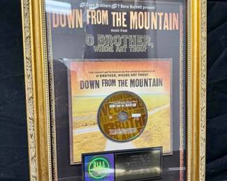 14CT621O Brother, Where Art Thou RIAA Gold Award