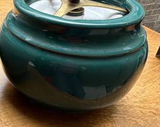 English ceramic humidor 