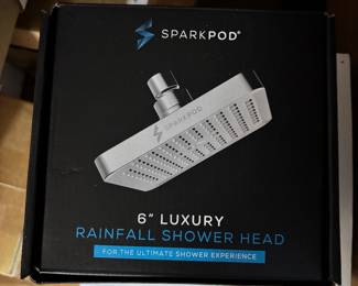 New Silver Shower head
