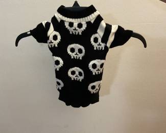 Animal skull sweater