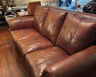 Like new leather sofa