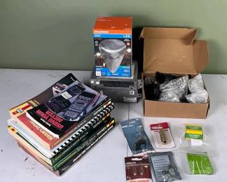 Automotive Repair Manuals, LED Bulbs  Miscellaneous Parts Lot