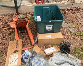 Automotive Parts, Floor Jack  Jack Stands