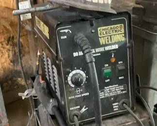 Chicago Electric Wire Welder and Cart