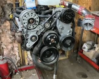 GM 4.3L Vortec V6 Engine w Accessories  Intake Setup