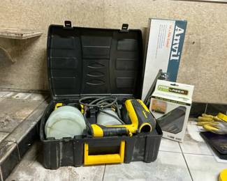 Wagner Paint Sprayer with Tile Cutter and Layout Tools