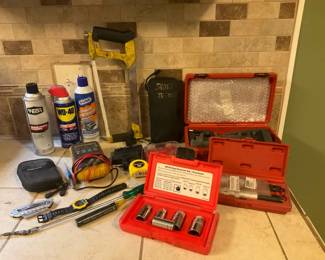Automotive Diagnostic and Specialty Tool Group with Extractor Sets
