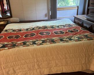 king bed