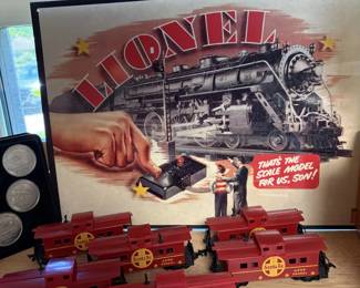 Lionel Train cars