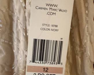 Carmen Marc Valvo dress