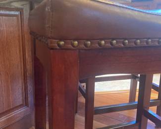 Bombay Counter stools, detail.