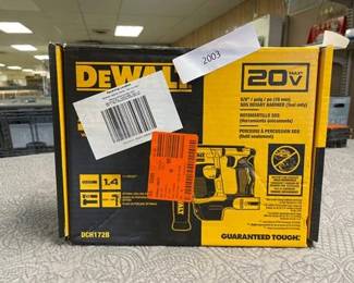 DeWalt 20V MAX ATOMIC 5/8 in. Cordless SDS-Plus Compact Rotary Hammer Drill Tool Only