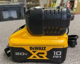 Dewalt 20v 10ah Battery and Charger