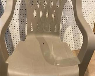 Penza Patio Chair, White