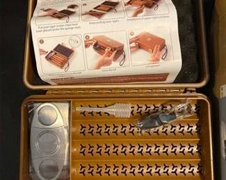 Travel Cigar Humidor Case