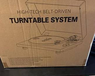 Turntable Record Player Wireless Output