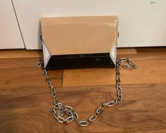 White House Black Market Colorblock Envelope Clutch