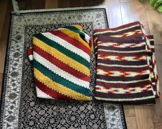 Handwoven Colorful Quilts Throws