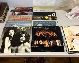Assorted Lot of Vintage Vinyl Albums