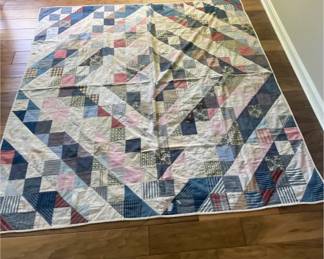 Patchwork Quilted Blanket