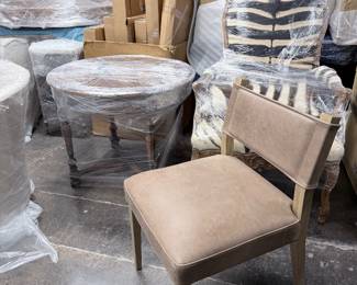 Upholstery, case goods, furnishings