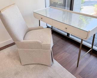 Upholstery, desk, high end furnishings