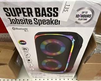 Tzumi Super Bass Jobsite Speaker