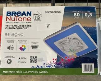 Broan-NuTone Sensonic Series 110 CFM Ceiling Bathroom Exhaust Fan